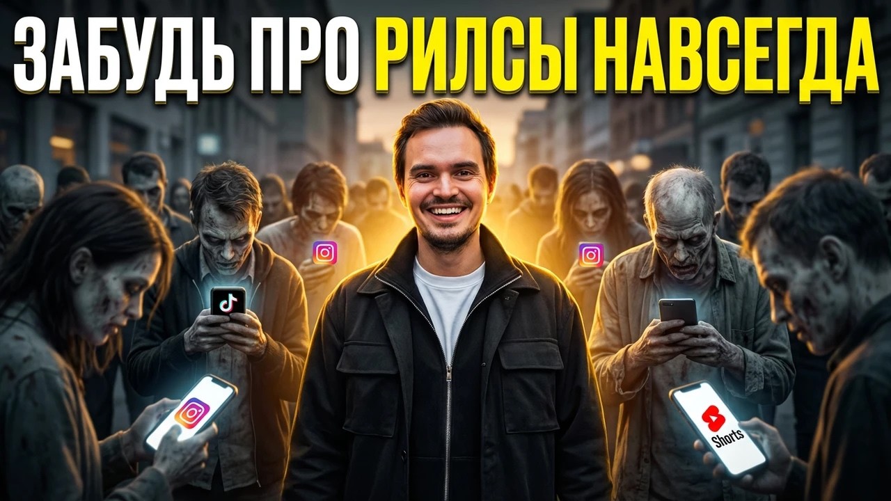 Как перестать СМОТРЕТЬ РИЛСЫ и начать заниматься СВОЕЙ ЖИЗНЬЮ