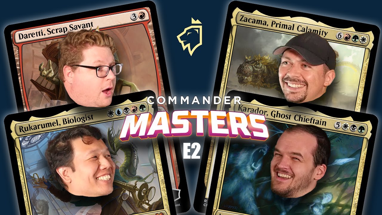 Commander Masters EDH Gameplay E2 | Rukarumel vs Daretti vs Zacama vs Karador |