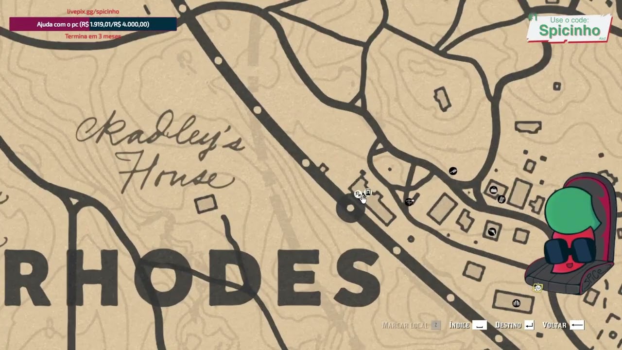 SPICINHO jogando Red Dead Redemption II - Parte 7 (14/01/2026)