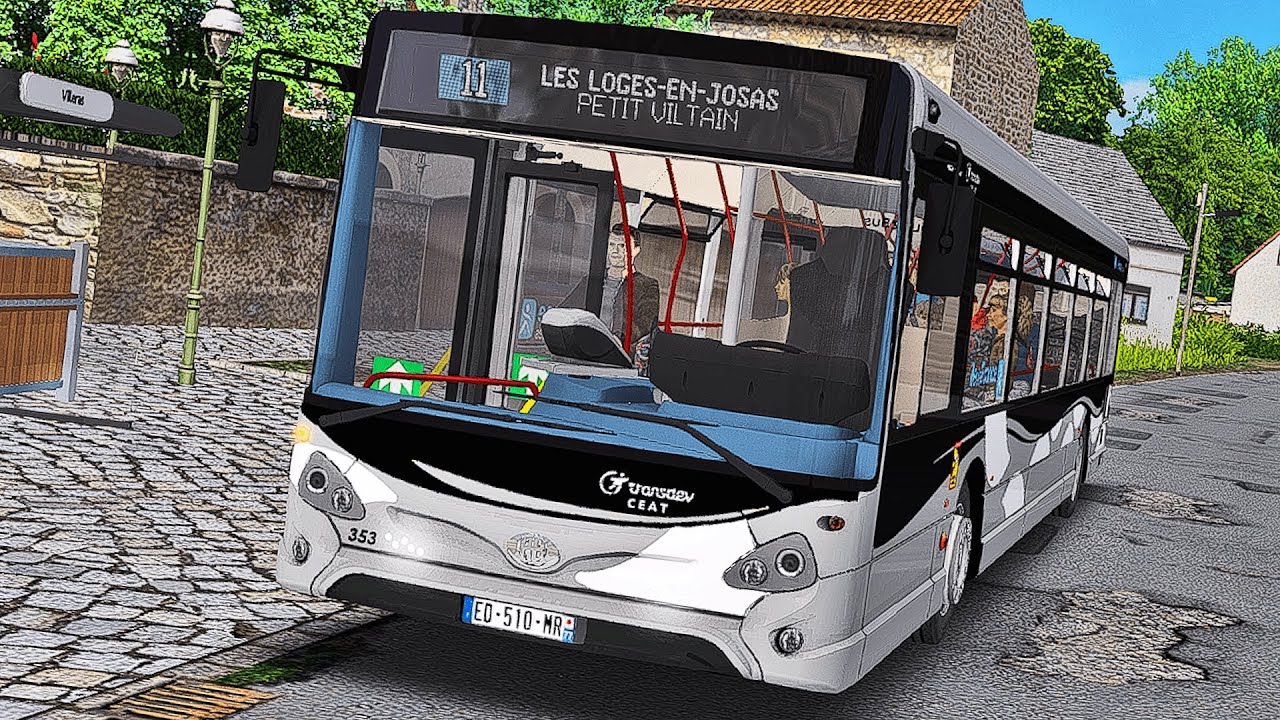 OMSI 2 Grand Paris-Moulon | Ligne 11 Ferme Neuve → Petit Viltain | Heuliez GX 337.