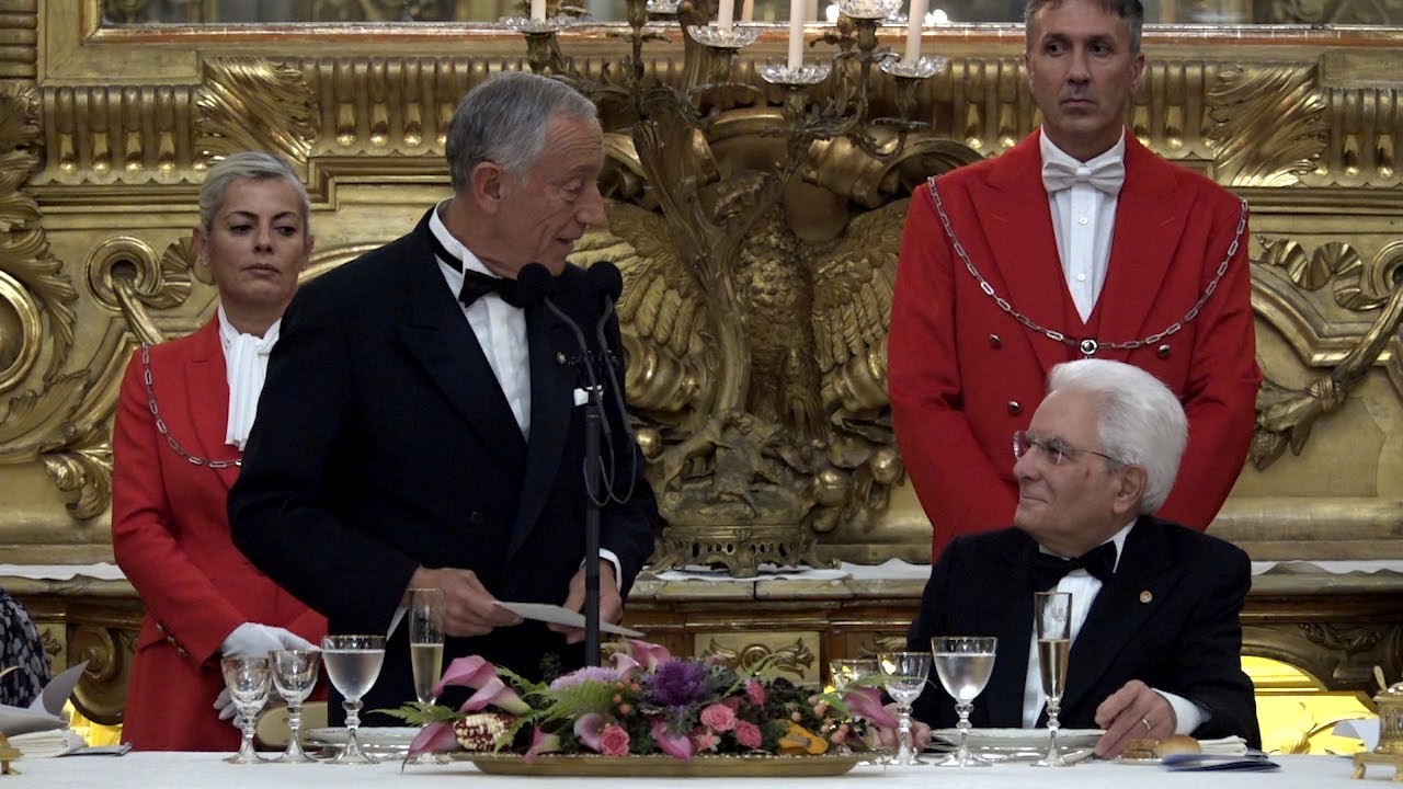 Intervenção no jantar oficial oferecido pelo Presidente da República Italiana, Sergio Mattarella