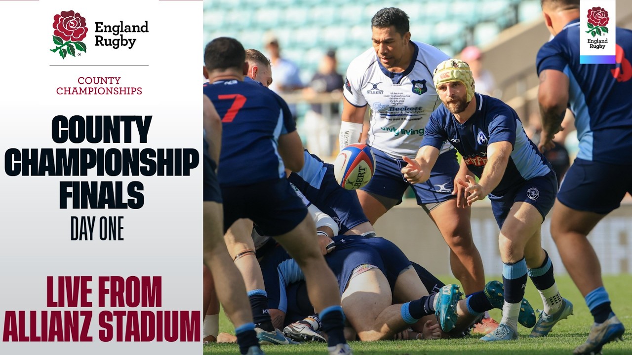 LIVE | County Championship Finals 2026 day one | Allianz Stadium