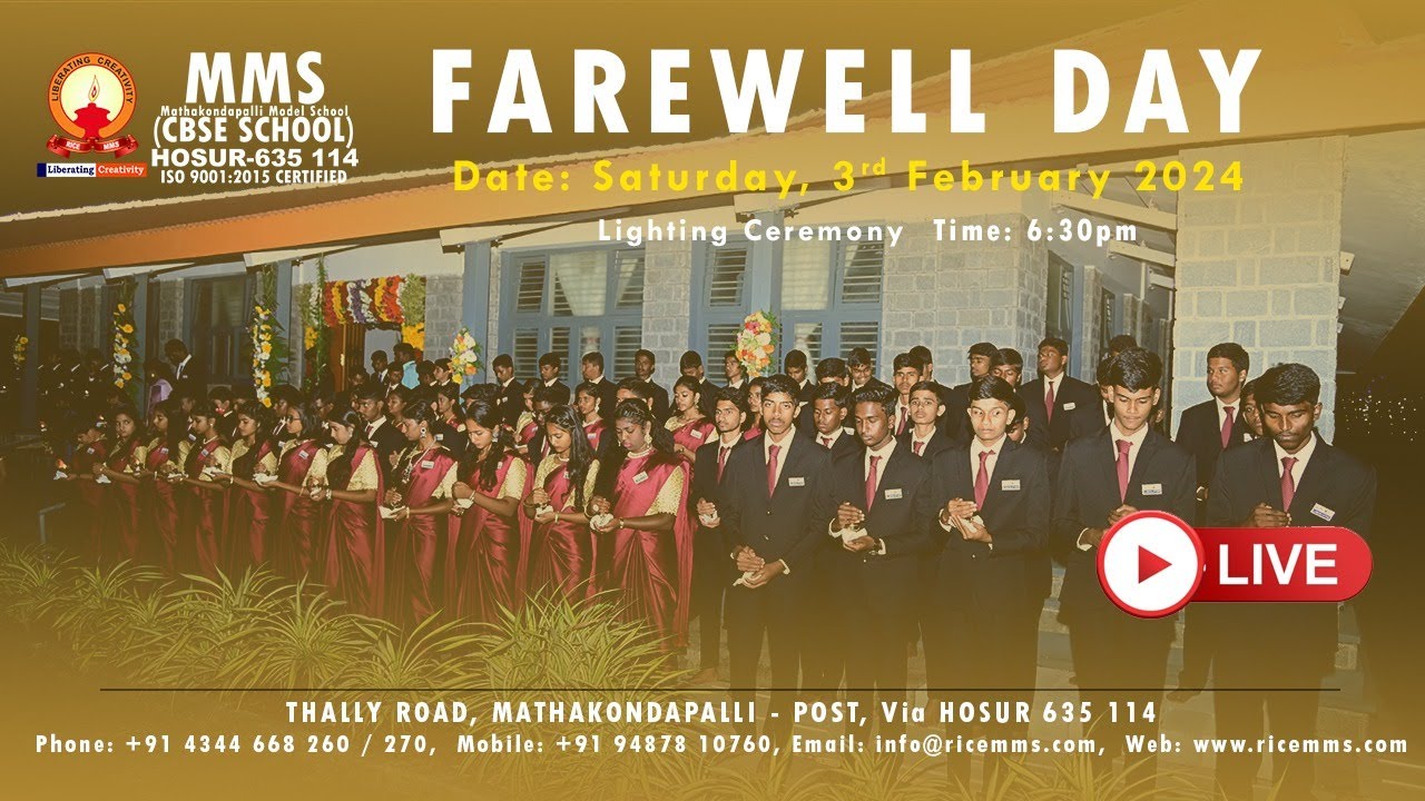 Farewell Ceremony, MMS, 2024 - Part 2