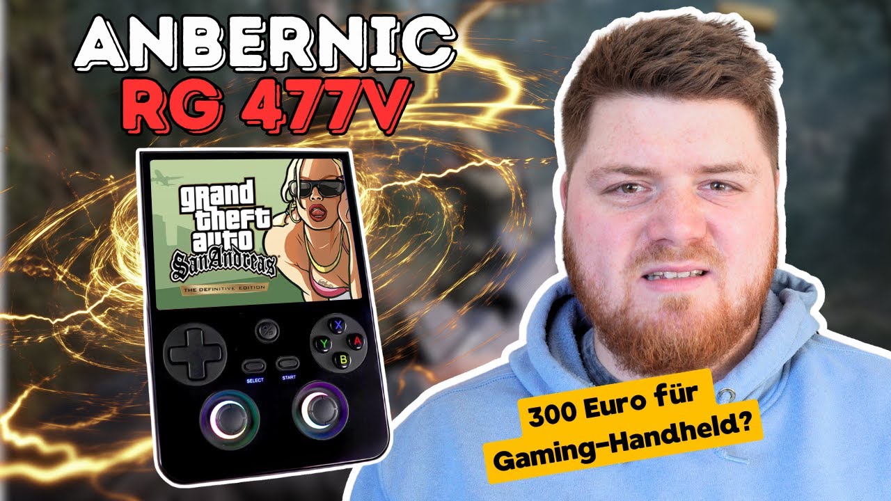 Der leistungsstärkste Gaming-Handheld, den Anbernic bisher rausgebracht hat! RG477V im Test