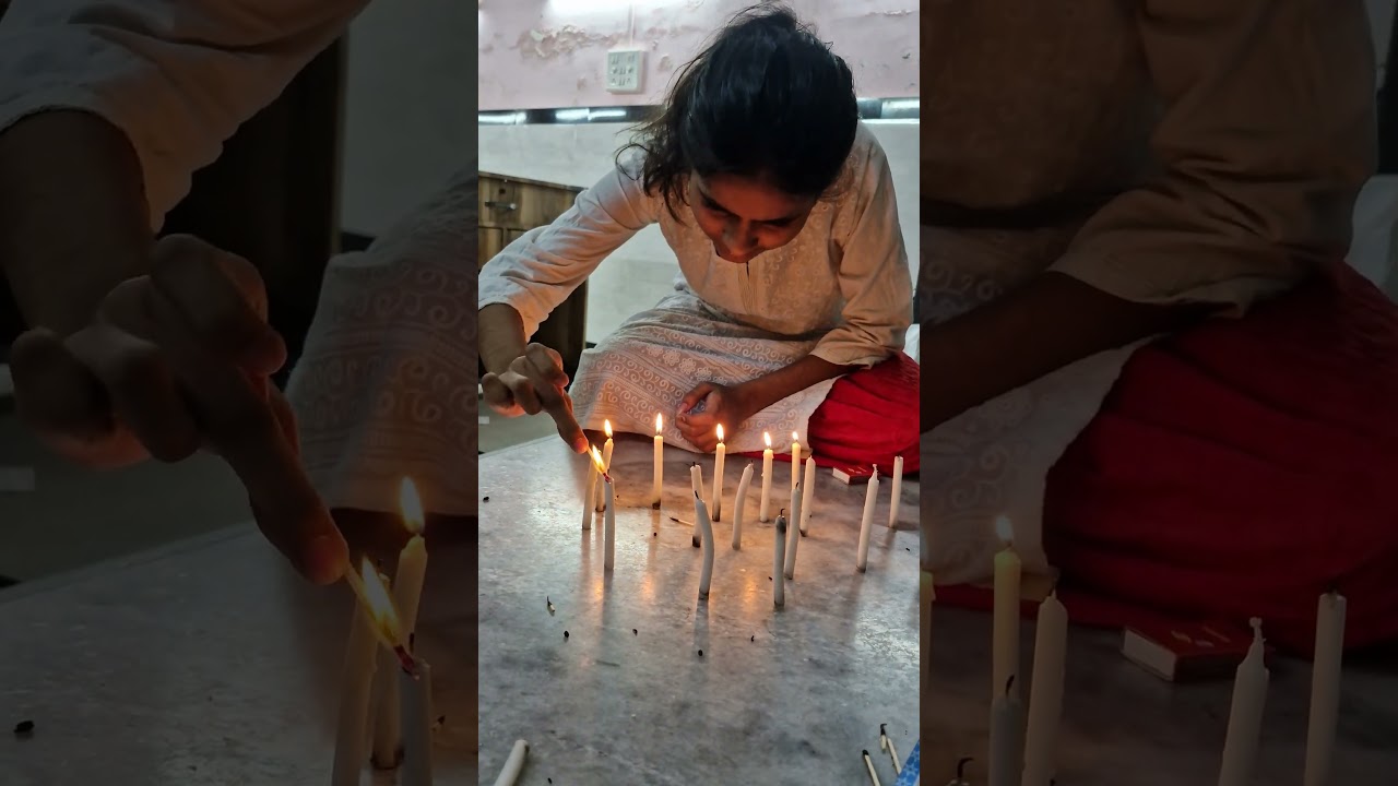 Candle light Game #ecikamrajnagarchurch #Game #candle #2024