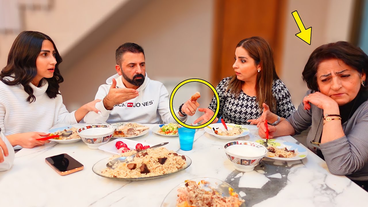 اكل حماتي مو طيب 🤮 زعلناهم 😔 (ب آخر يوم في السنة)