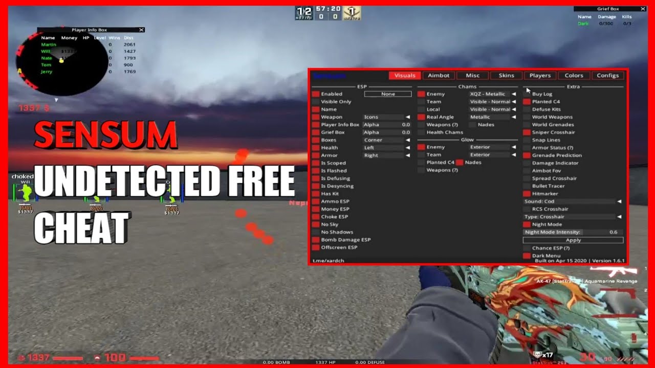 CS:GO SENSUM | UNDETECTED FREE LEGIT CHEAT | DLL + CFG DOWNLOAD | ANTI-OBS, LEGIT AA, SMOKE HELPER