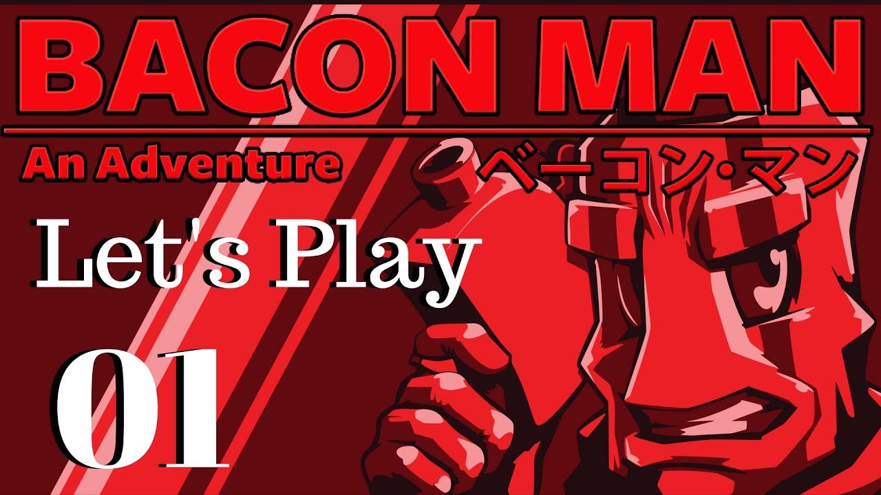 Bacon Man An Adventure Gameplay - Let's Play - #1 - Into the Freezer