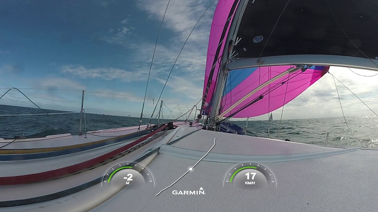 Race to Alderney with A2 Kite on Pogo 850