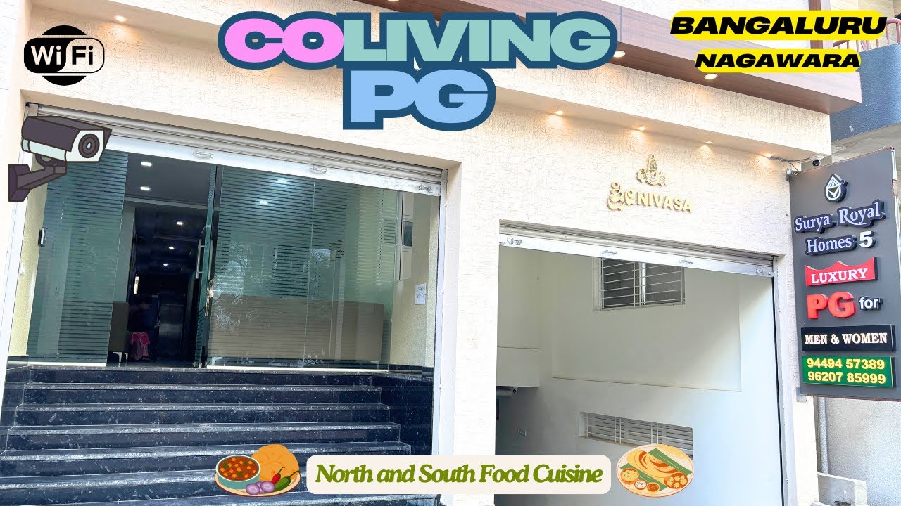 CoLiving PG Near  Manyata Tech Park I CoLiving PG In Bangalore I SURYA ROYAL HOMES- LUXURY STAY
