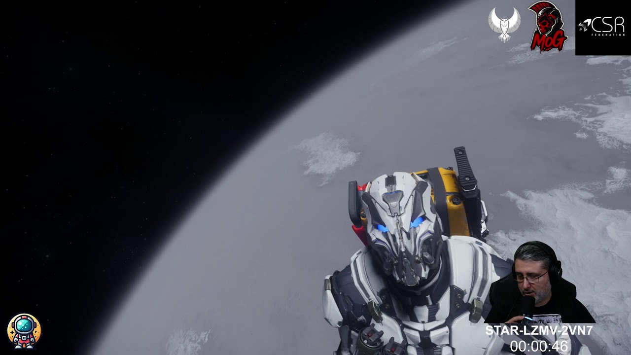 Star Citizen - FPS Missions in All-White Armor & Origin Ships