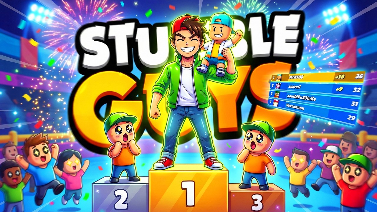 From Last to First! 🏆 Stumble Guys Grand Prix Highlights