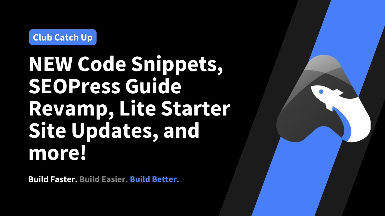 MyListing Club Catch Up&mdash;NEW Code Snippets, SEOPress Guide Revamp, and More!