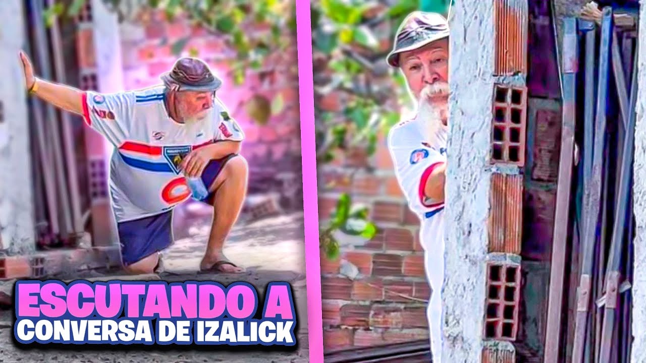 LUIZ DO SOM ESCUTANDO A CONVERSA DE TATI E IZALICK 🤣🤣🤣 | IZALICK