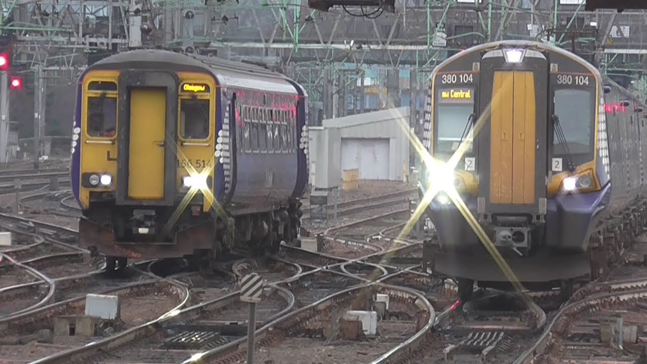 Trains at Glasgow Central | 04/03/2017