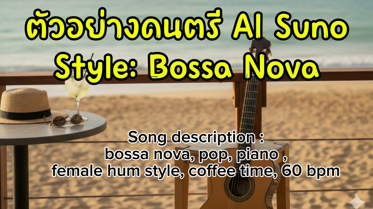 Bossa Nova Style from AI Suno