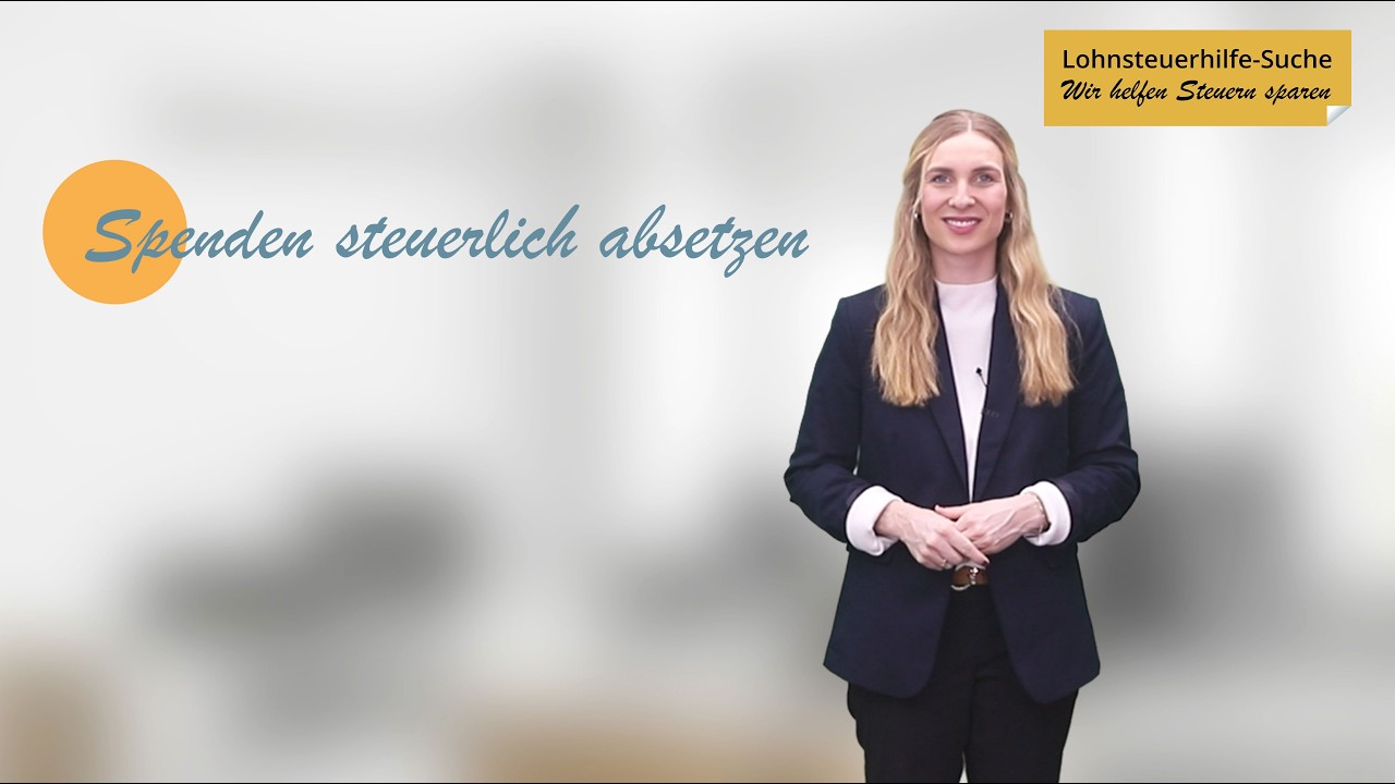 Spenden steuerlich absetzen - 10.03.2026
