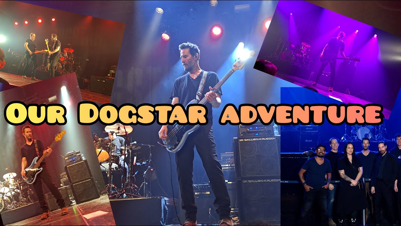 Meeting Keanu Reeves, Bret Domrose and Robert Mailhouse from Dogstar
