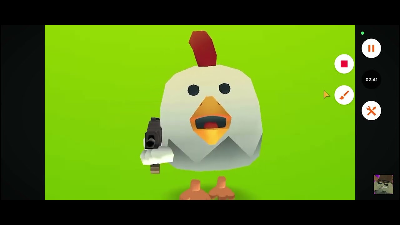 Вам саму першу версію chicken gun 