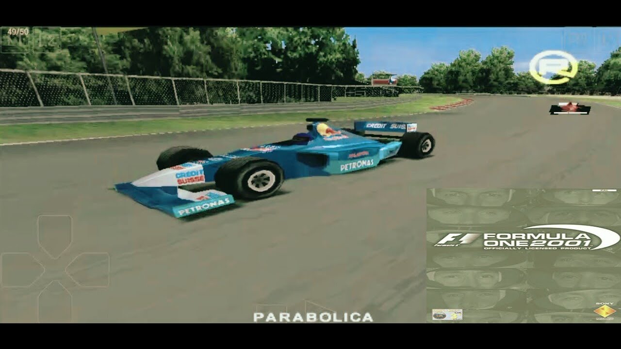 Game F1 2001 PS1 ePSXe