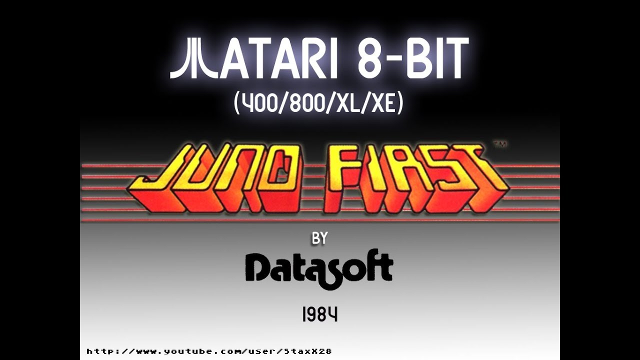 Atari 8-bit - JunoFirst [Datasoft] 1984