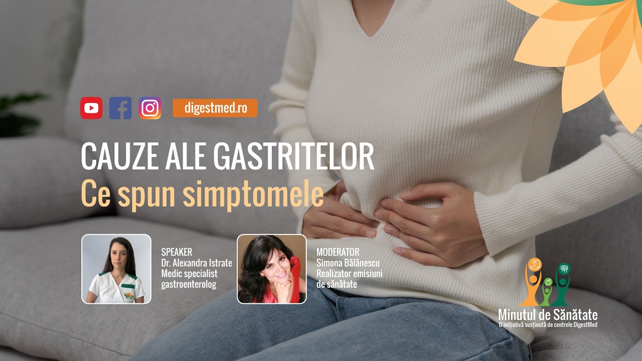 Minutul de sănătate - Cauze ale gastritelor