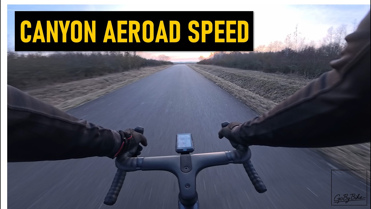 POV Road Cycling on CANYON AEROAD SPEED - First Ride