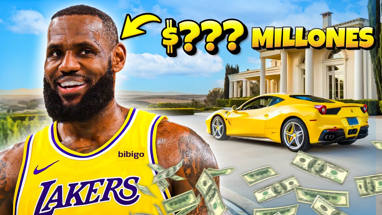 As&iacute; es la vida lujosa de LeBron James | Coches, Mansiones, Yates, Relojes, Fortuna...