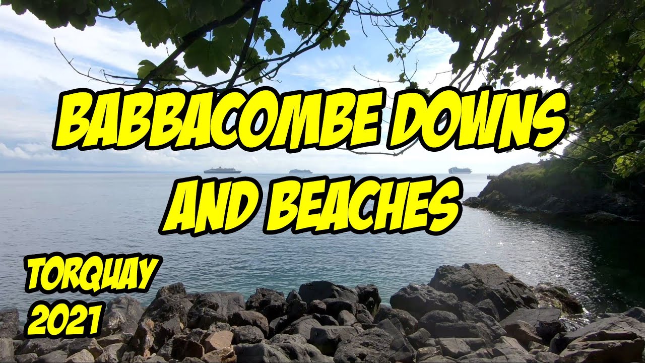Babbacombe Downs, Babbacombe and Oddicombe Beaches #walkingtour
