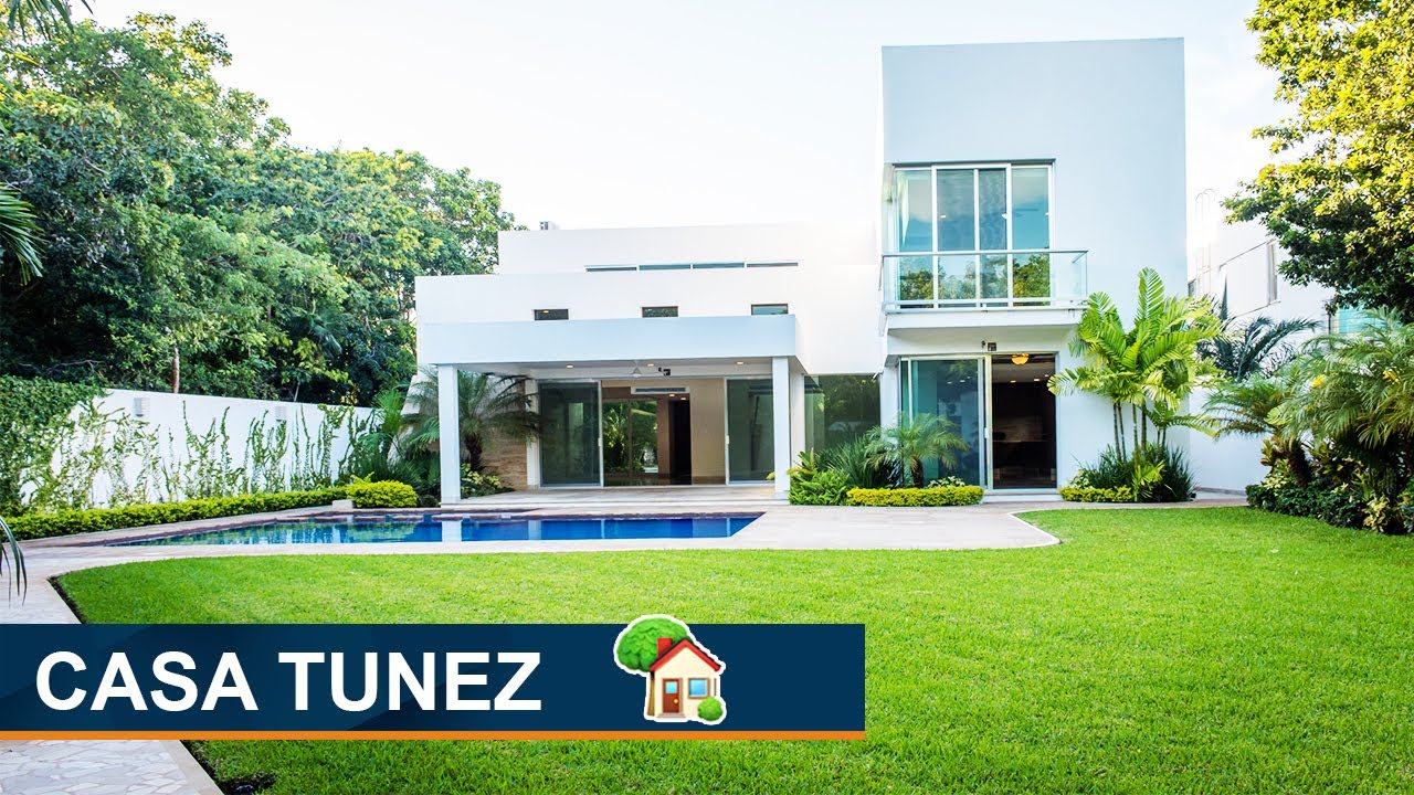 HERMOSA CASA EN CANCUN EN VENTA - VILLA MAGNA - TUNEZ