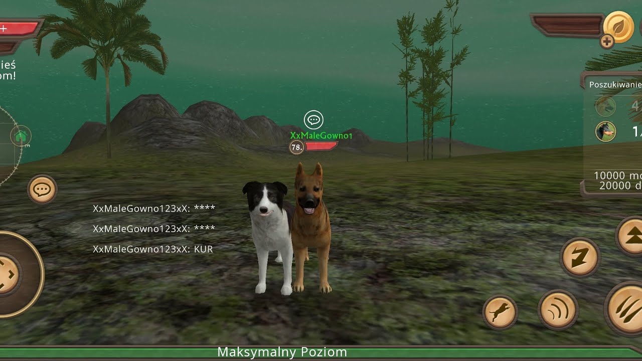 Pokonujemy wszytskie bossy w dog sim z @JestemLisek200 