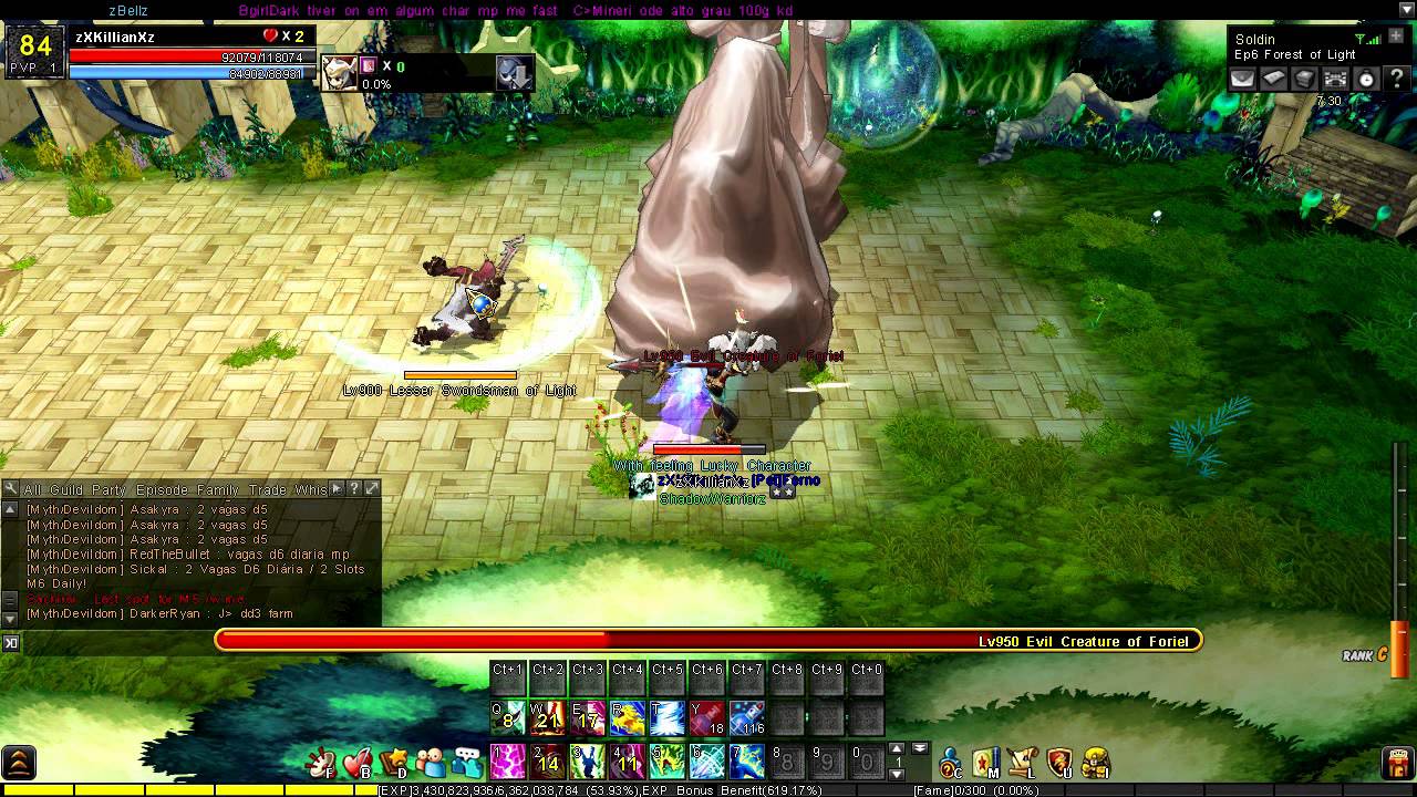 Lunia - Myth 6 Forest of Light (solo gameplay)