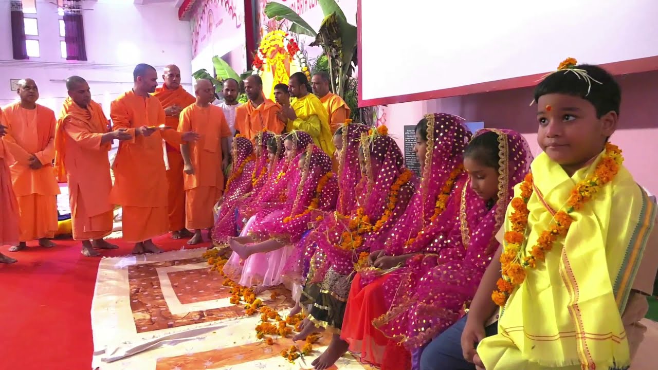 Kanya Puja Celebration in Sivananda Ashram