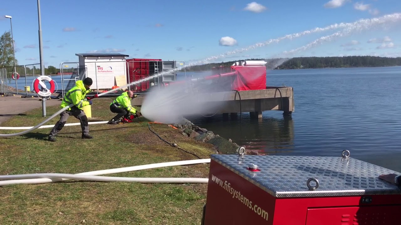 Mobile pump for fire fighting MPU 300