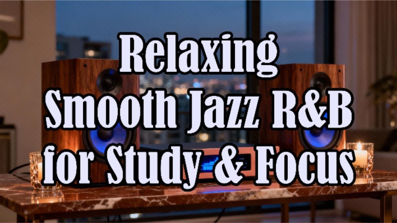 Relaxing Smooth Jazz R&B for Study & Focus