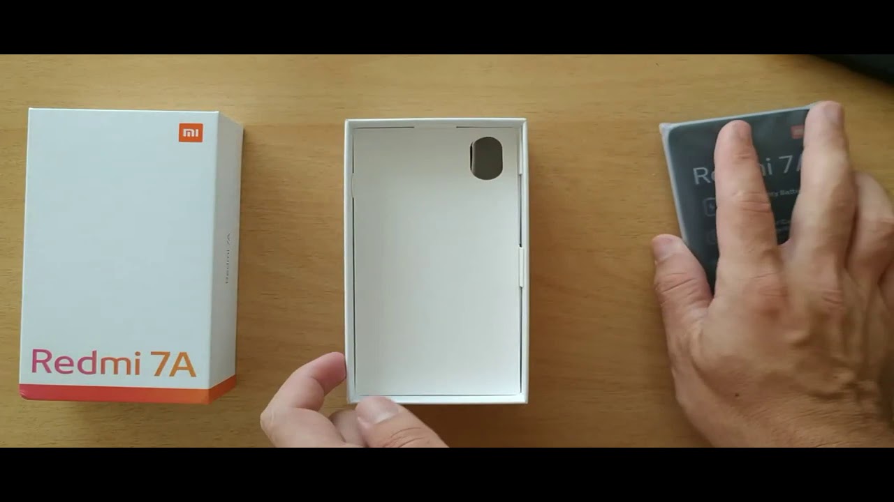 From Gearbest Xiaomi Redmi 7A Unboxing