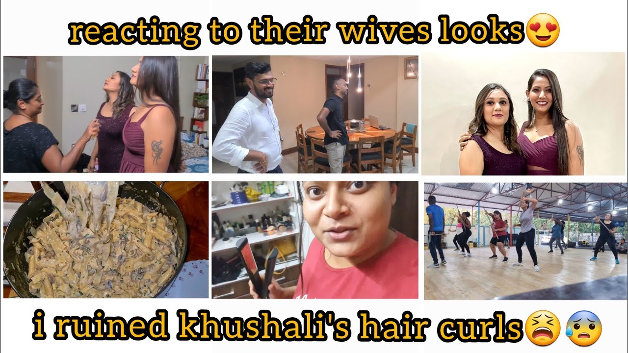Uma and Khushalis amazing party look| their husbands reaction🥵|Creamy mushroom pasta| MKvlogs
