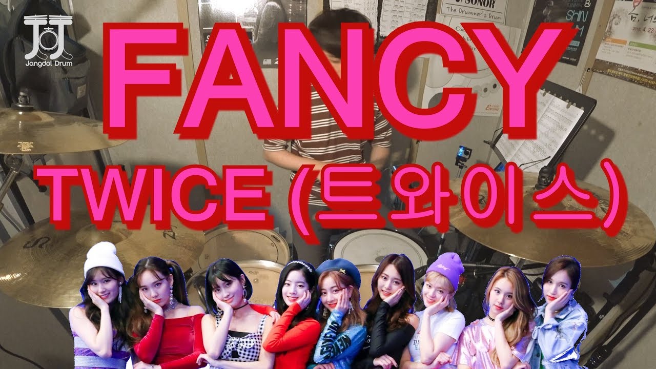 TWICE (트와이스)-FANCY / 짱돌드럼 Jangdol Drum (드럼커버 Drum Cover, 드럼악보 Drum Score)