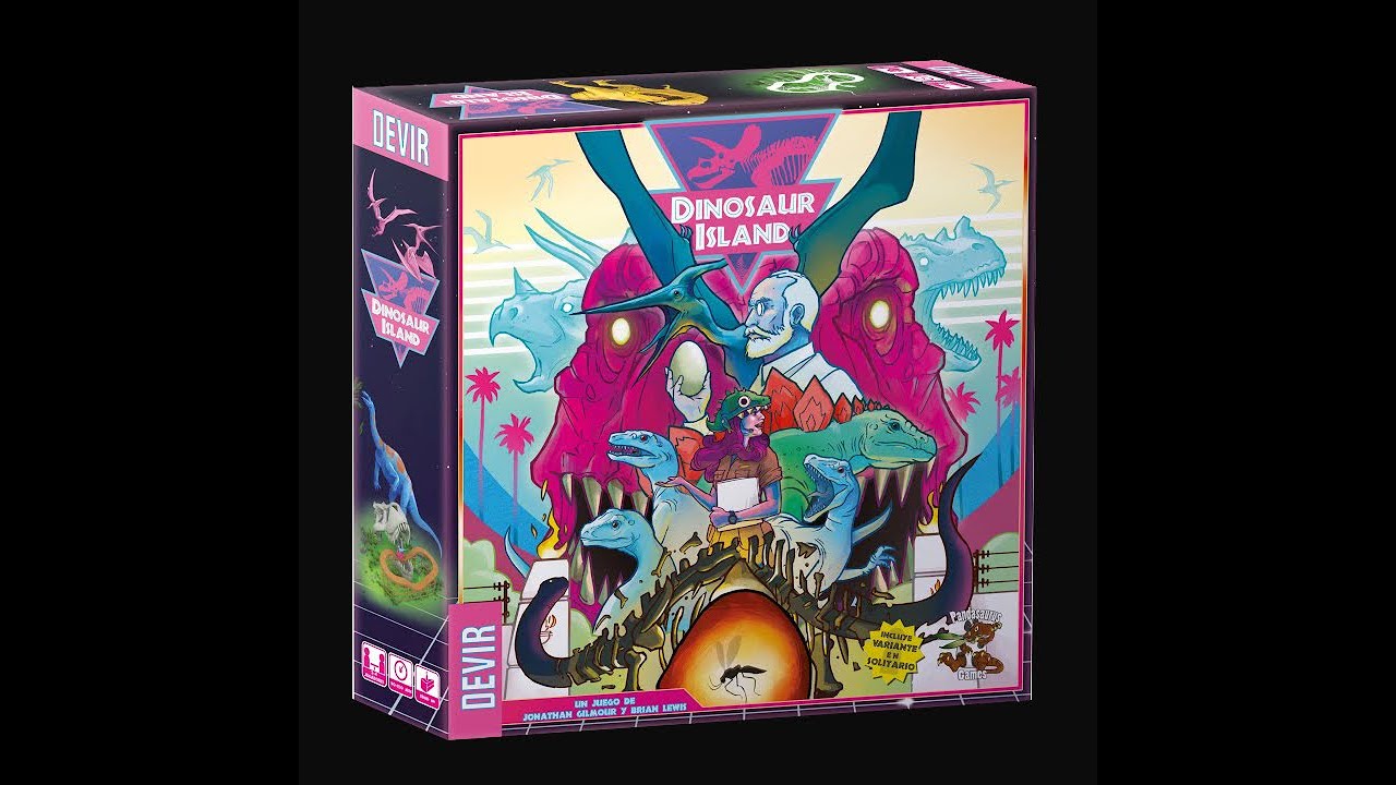 1 Vistazo: Dinosaur Island - Turno Y Acción
