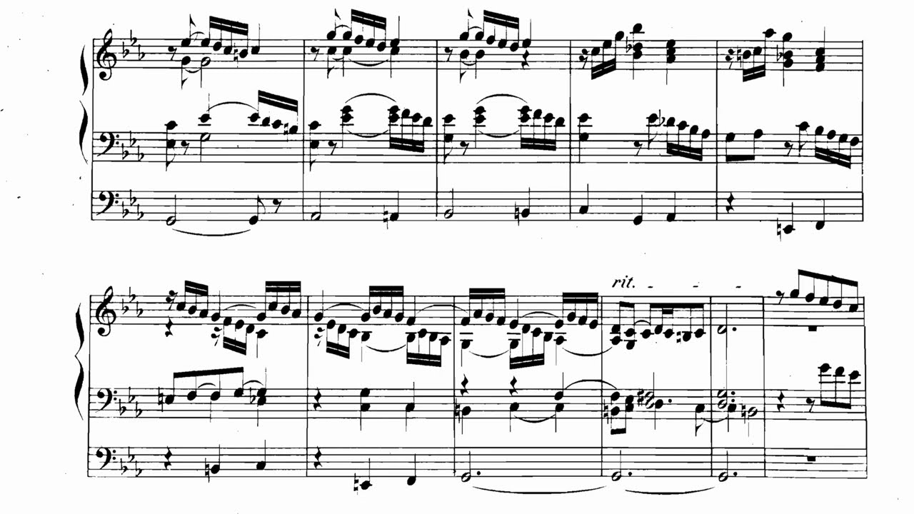 Bach-like Rheinberger?! (Prelude No 1 in C minor Op 27)