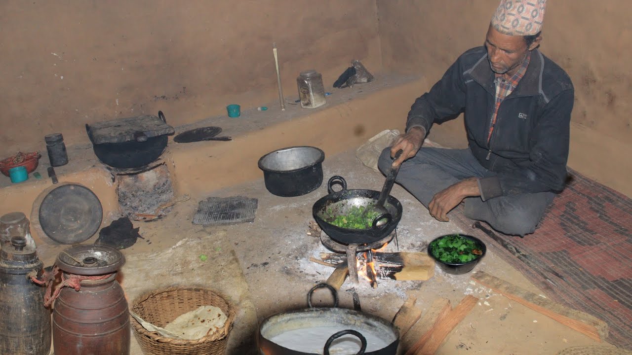 “Simple Man, Simple Food, Beautiful Village Life”
