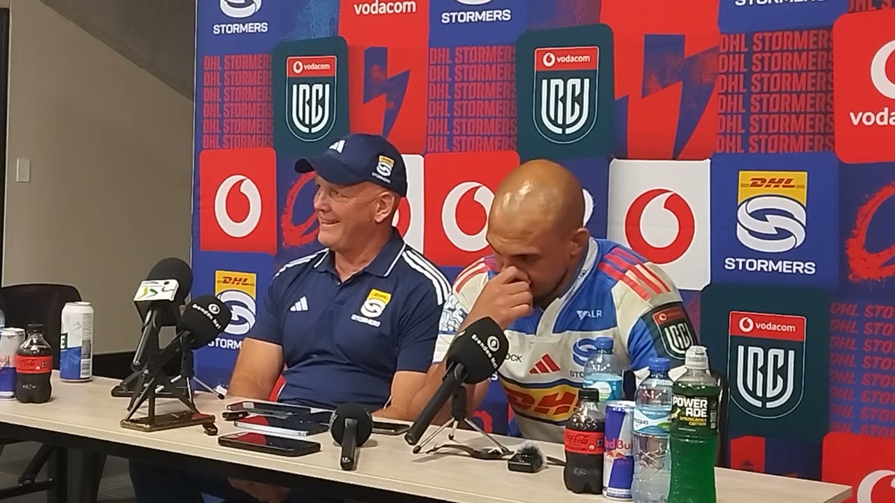STORMERS:  Coach John Dobson and capt Salmaan Moerat reflect on the win over the Bulls