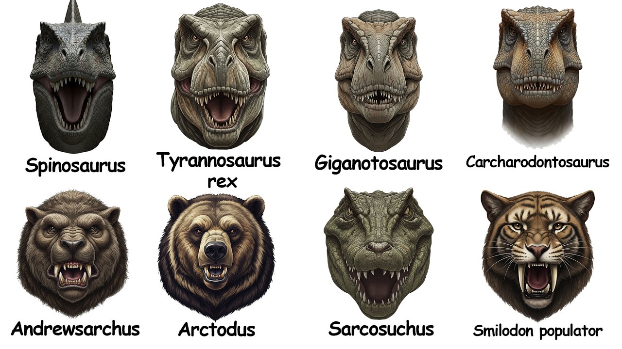 Every Biggest Extinct Land Predator Explained under 6 Minutes