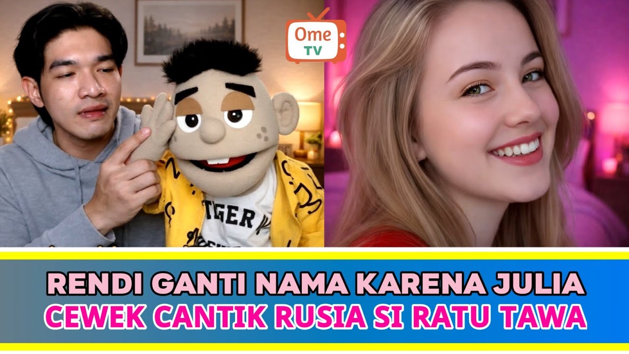 TENGGO‼️RENDI KETEMU RATU TAWA DARI RUSIA #ometvinternasional #ventriloquist 
