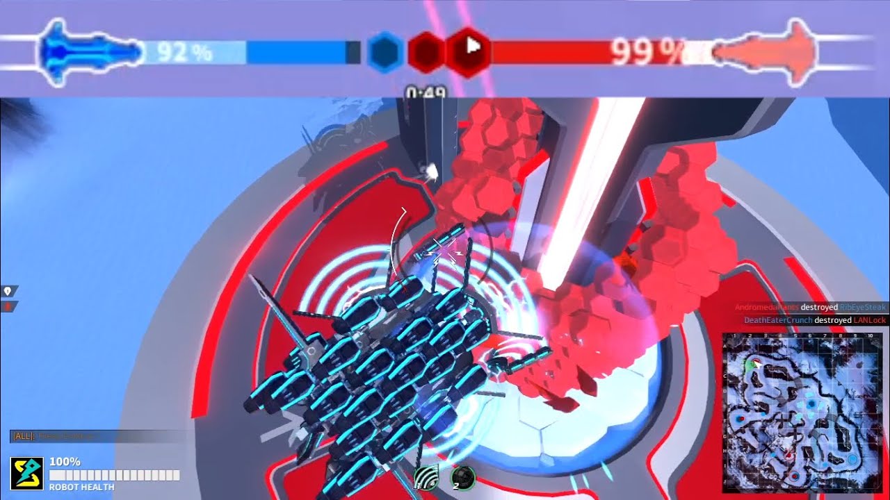 Trolling My Enemies With Tesla - Robocraft Battle Arena 2024