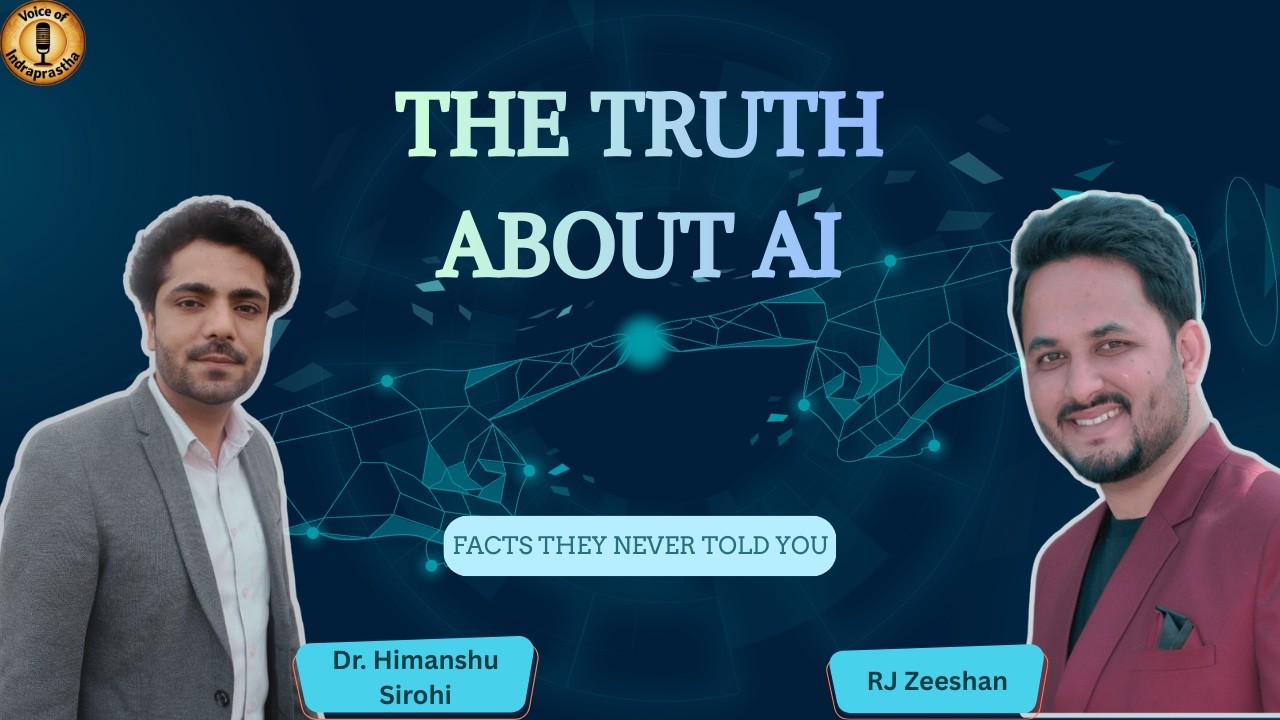 AI Facts vs Myths | The Truth Students Must Know | Dr. Himanshu Sirohi × @RJZeeshan20