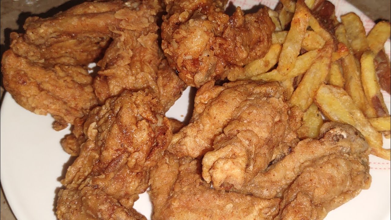 Crispy out side juicy inside KFC style wings recipe just make & enjoy 