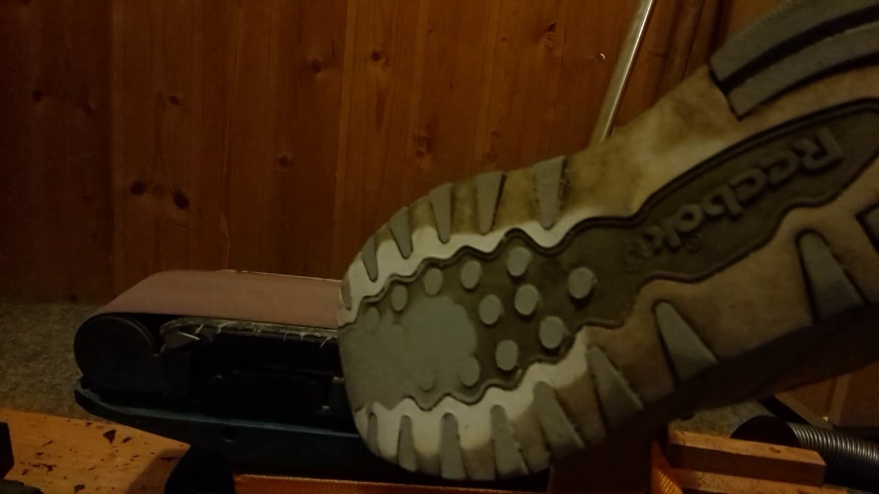Reebok abschleiffen