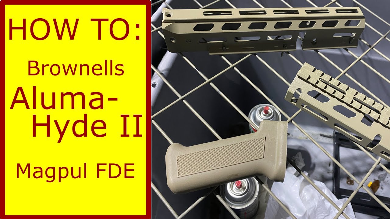HOW TO: Brownells ALUMA-HYDE II Magpul FDE