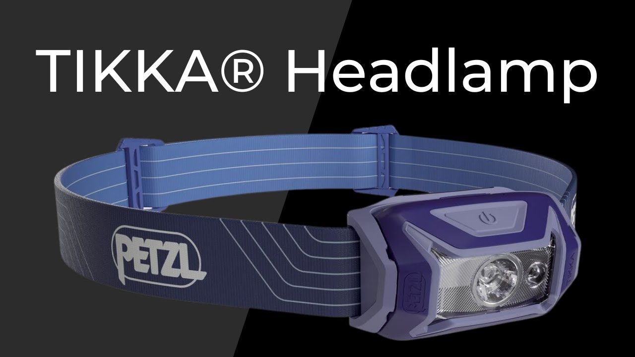 Petzl TIKKA headlamp w red lighting 350 lumen yellow Light Output 350 lumen Light Bulb Type LED Mode